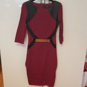 Armani exchange Paris midi dress